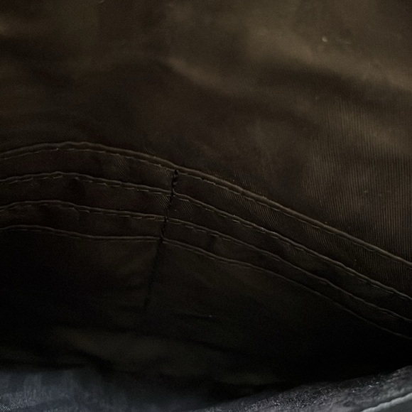 Rebecca Minkoff Black Leo Leather Zipper Envelope Clutch NWOT - Picture 9 of 12